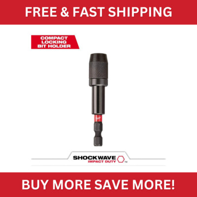 SHOCKWAVE Impact Duty 2-7/8 In. Locking Bit Holder