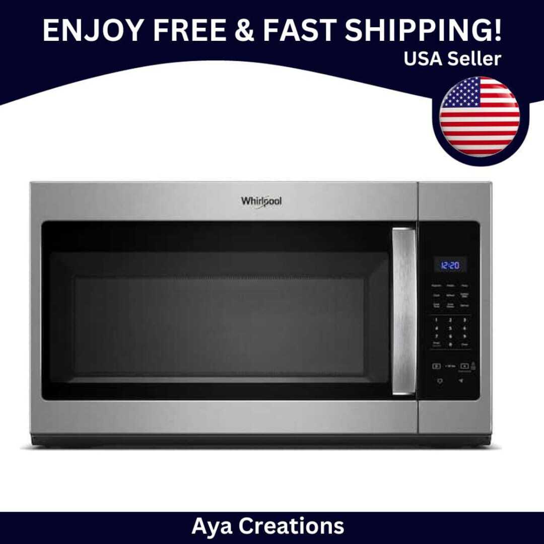 Whirlpool Microwave, OvertheRange 1.7 cu. ft., Touch Controls, Turntable eBay