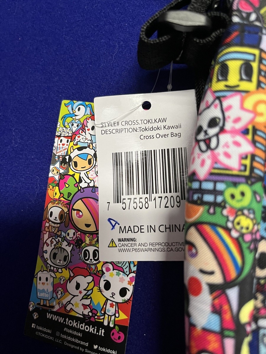 TOKIDOKI Kawaii Cross Over Crossbody Bag Pick 1 A Or B Pattern New