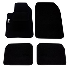 TAPPETINI AUTO MOQUETTE CON FISSAGGIO A STRAPPO COMPATIBILI CON I10