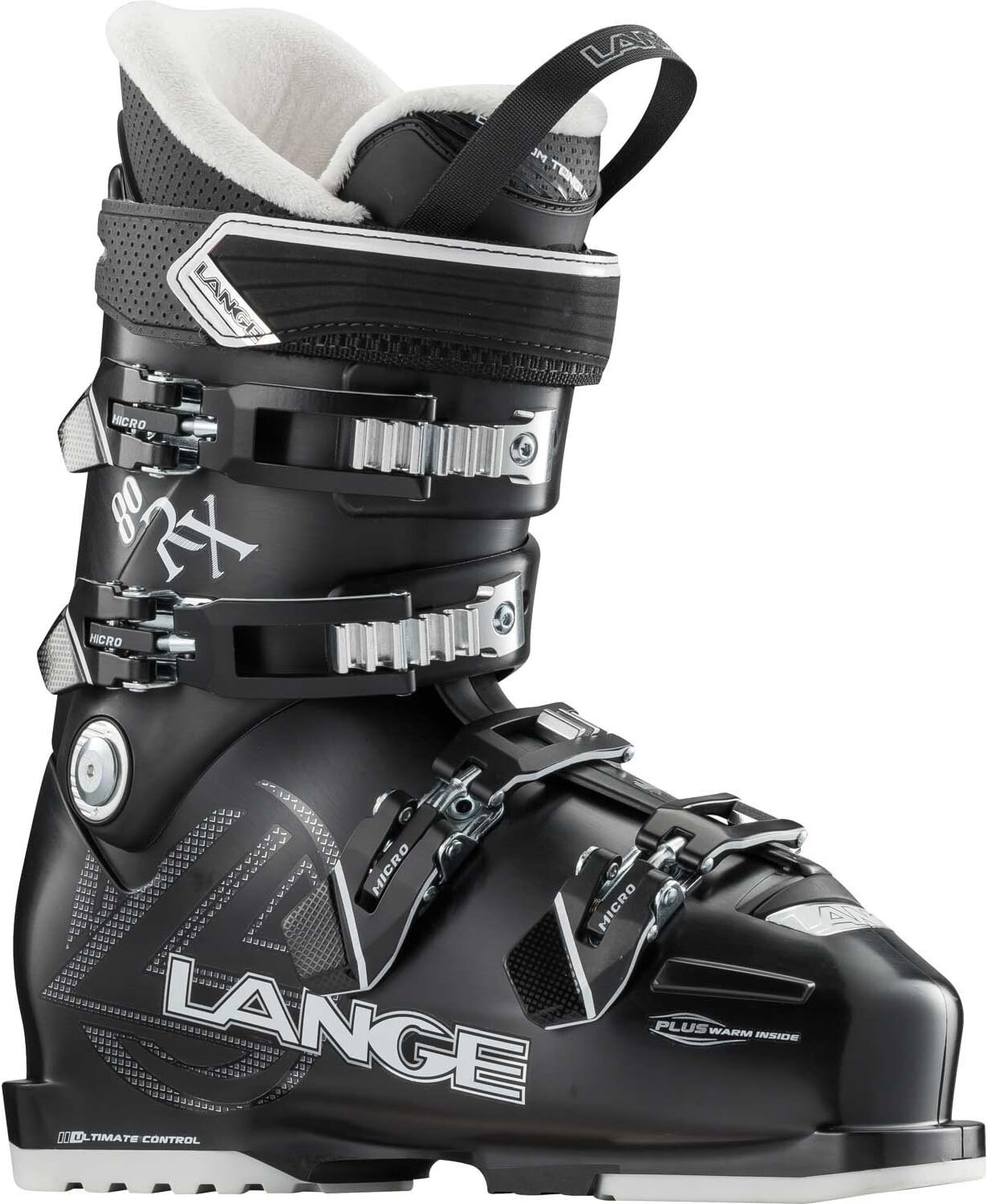 Lange Rx 80 W Low Volume Ski Boots 2016 - Women's 25.5 Black