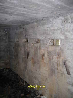 Foto 6x4 Long Bank Pillbox - Innenansicht Kilnsea Ein Blick auf das Loophol c2012