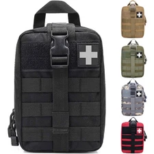 Military Molle Pouch Nylon Tactical Medical Pouch Rip-Away EMT First Aid Pouch