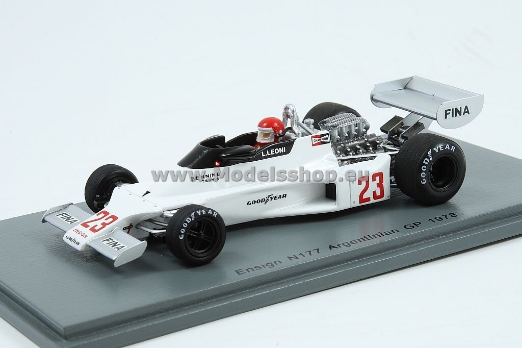 Ensign N177 No.23 Silberinian GP 1978 Lamberto Leoni Ensign N177 No.23 Silberinian GP 1978 Lamberto Leoni