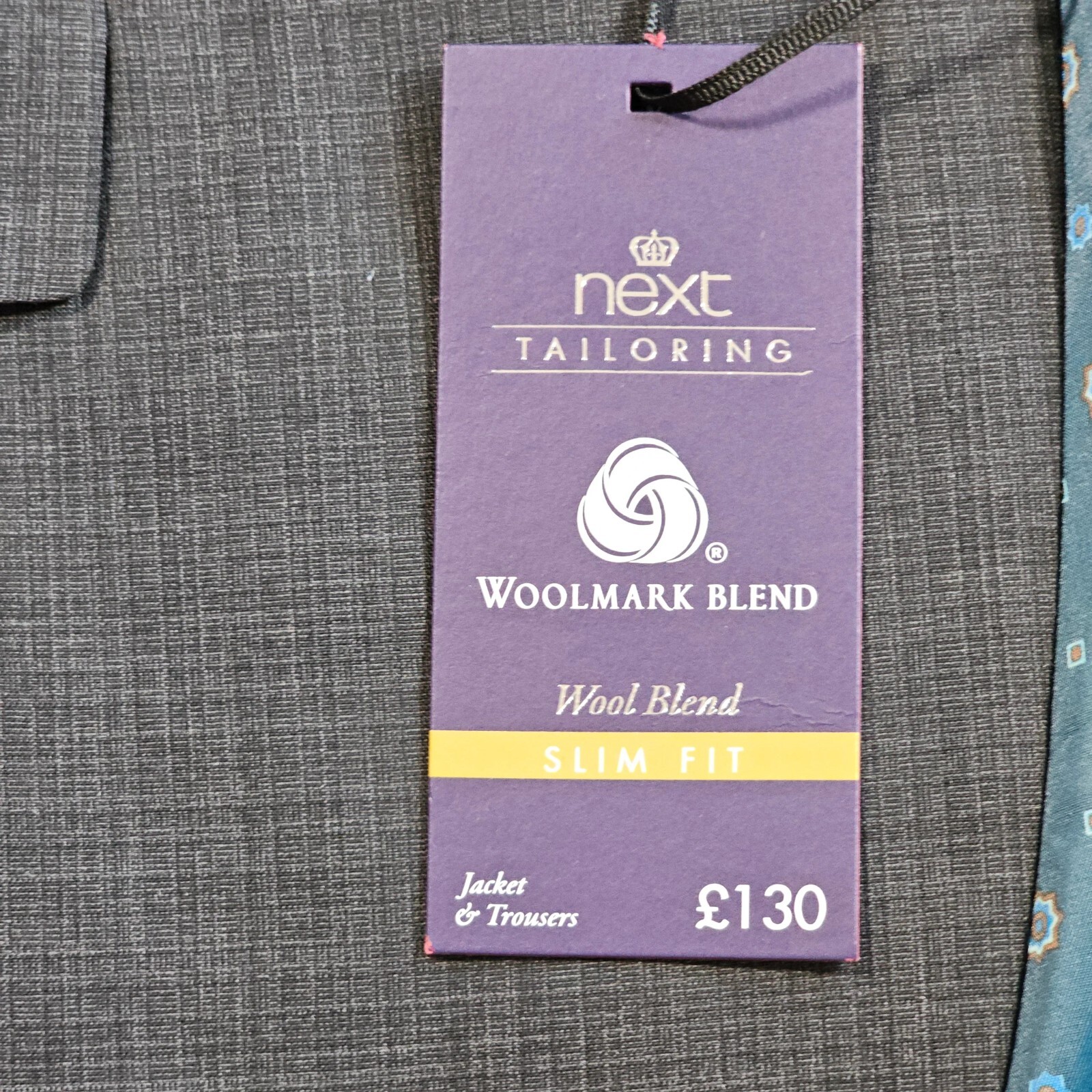Next Tailoring Suit Jacket Only 40"/101.x5cm Chest image 4