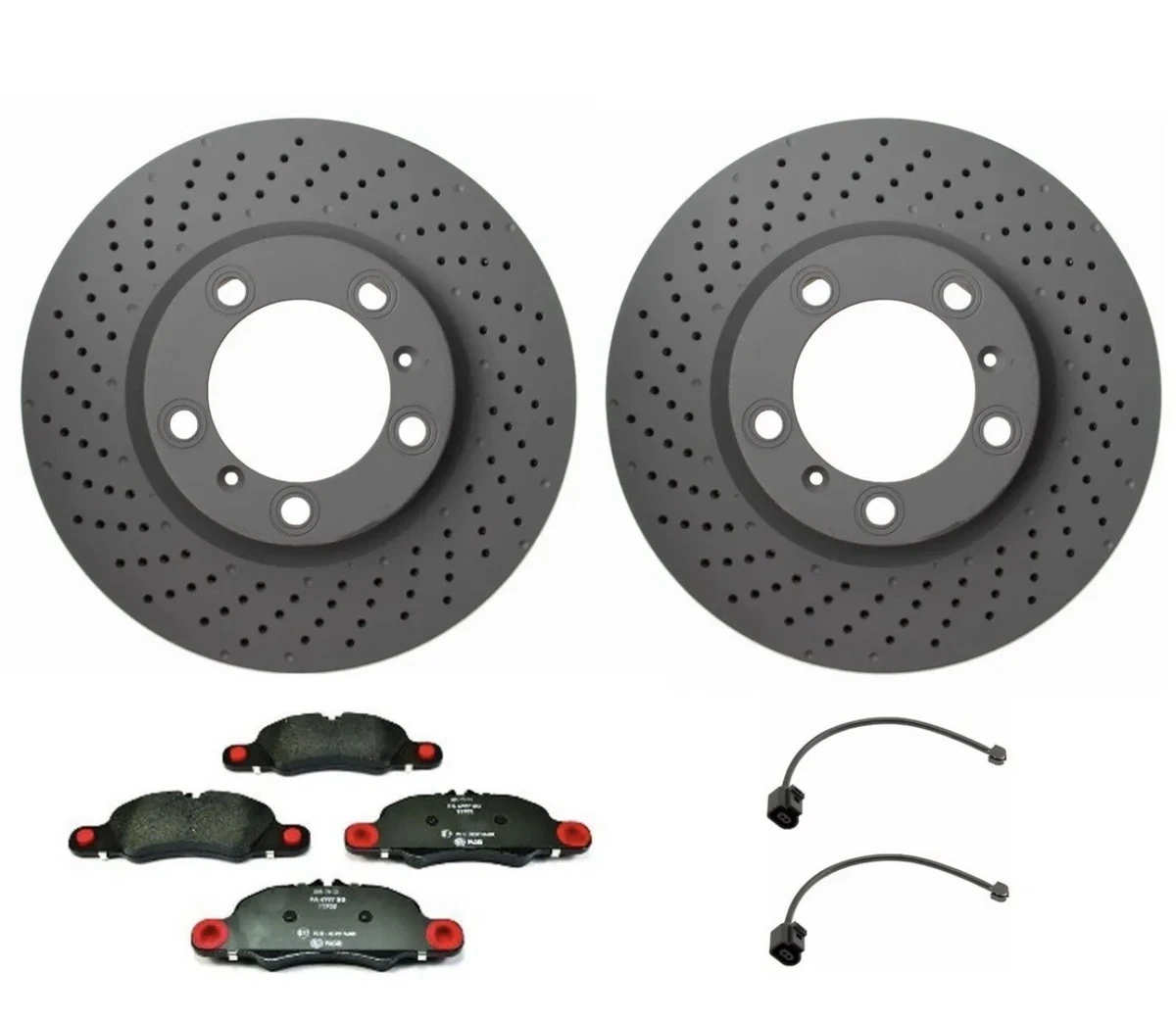 Kit De Frenos Delanteros Brembo 318mm Con Pastillas - Para Porsche Boxster/Cayman 987