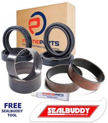 まくりん Fork Seals Dust Seals Bushes Suspension Kit for Kawasaki ZX6 Ninja