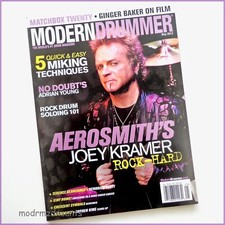 MODERN DRUMMER - May 2013 - JOEY KRAMER - AEROSMITH + Ginger Baker