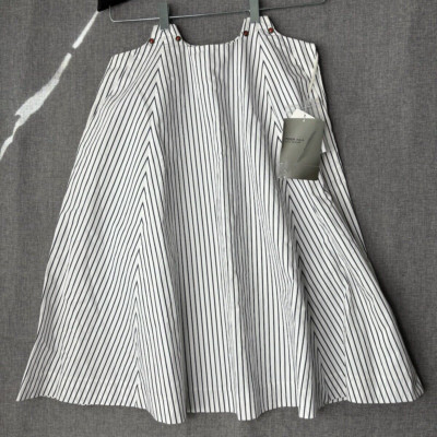 TOGA  Pulla (NWT) 100% Cotton Stripe Skirt, Color 12/Blue in Size 36