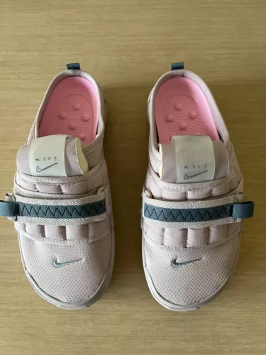 Nike Offline Interchangeable Sole Pink Grey Slides CJ0693-200 Men Size 9 New