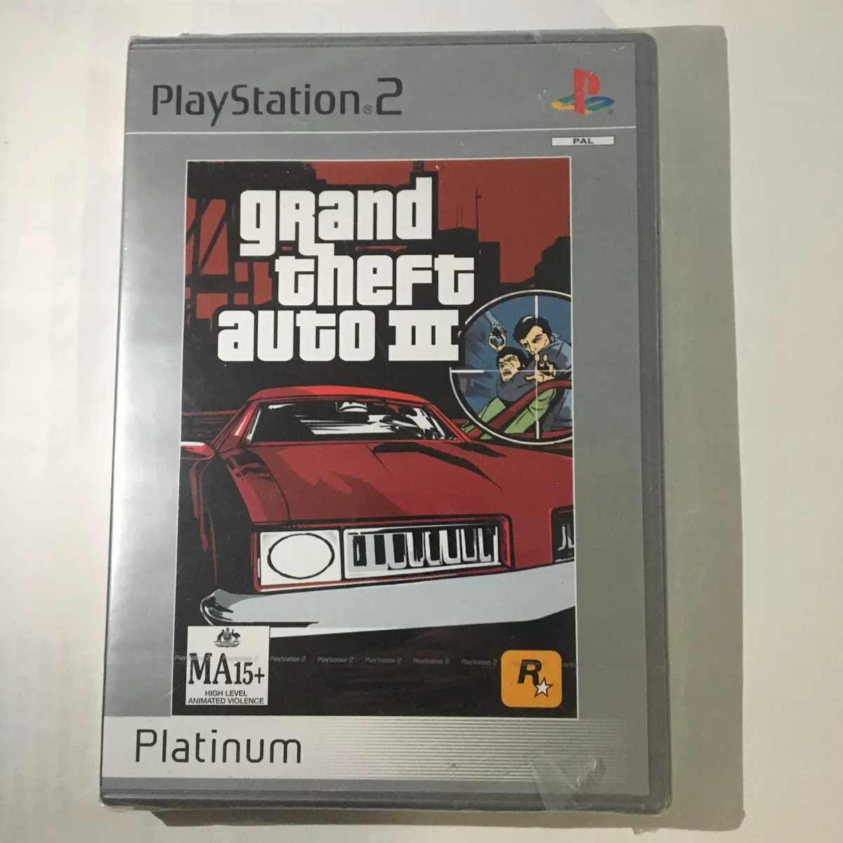 GRAND THEFT AUTO III (PAL) - FRONT