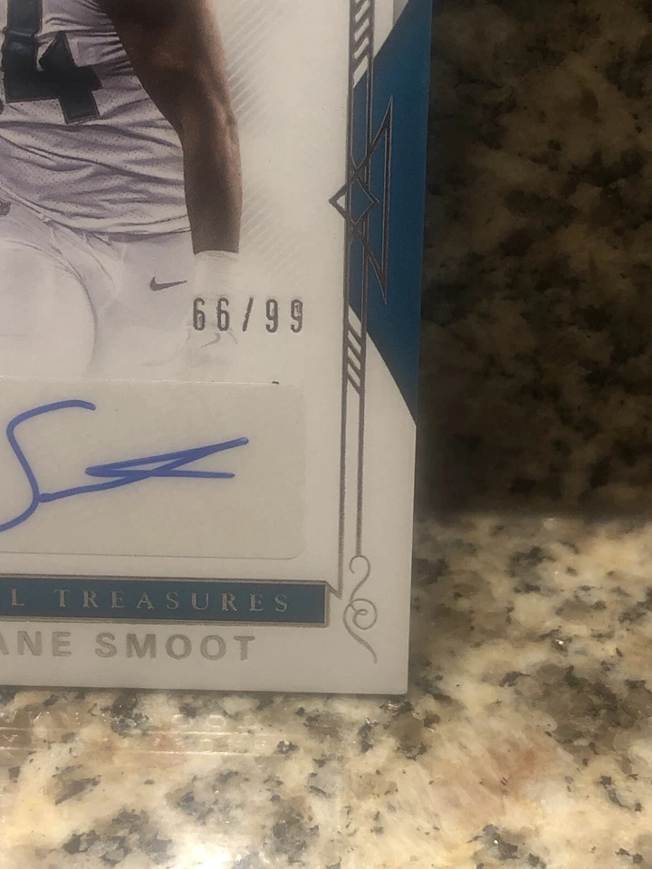 2017 Panini National Treasures #159 Rookie Signatures Dawuane Smoot Auto 66/99 - Image 2 of 4