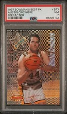 1997 BOWMAN'S BEST BEST PICKS REFRACTOR #BP3 AUSTIN CROSHERE ROOKIE RC PSA 7