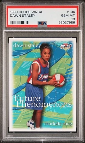 1999 Hoops WNBA Dawn Staley Rookie PSA 10 South Carolina Gamecocks