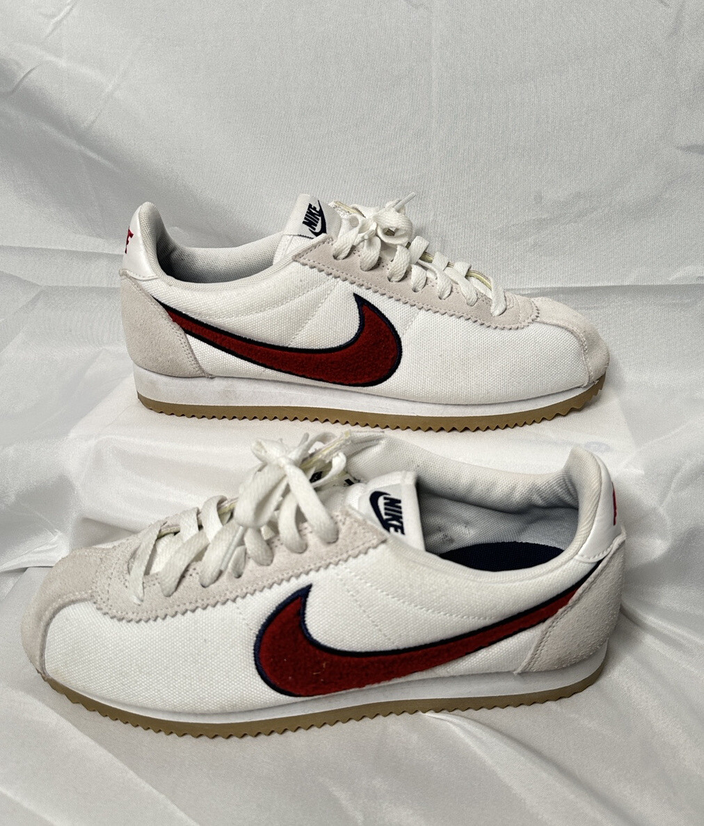 nike cortez white red crush