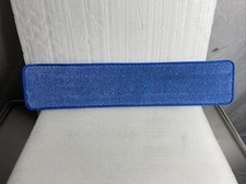 Rubbermaid Commercial Wet Rm Pads Q411BLU 24 in. Nylon/Poly Microfiber Blu New
