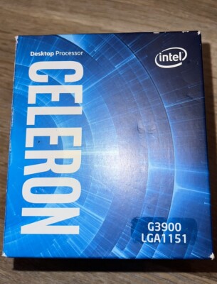 INTEL CELERON PROCESSOR G3900 2MBcache 2.8GRZ LGA1151 NEUWERTIG