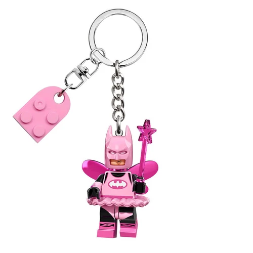 Exclusivo Llavero Lego Batman Hada Rosa con Ladrillo Día de San Valentín Pareja Regalos - Imagen 2 de 21
