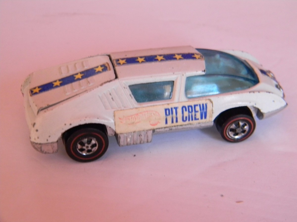 ミニカー Hot wheels redline pit crew car 1971- PIT CREW CAR -HOT WHEELS-RARE-ORIGINAL LOOSE REDLINE-VHTF