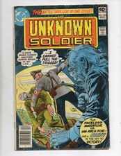 DC Comics  The Unknown Soldier Volume 1 Book #213 Lower Mid Grade