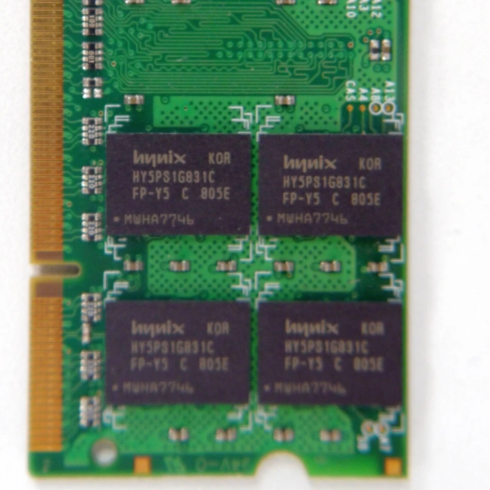 ADATA 2GB 200 Pin PC2-5300 CL5 DDR2-667 2Rx8 1.8V SODIMM RAM Memory AD2667002GMS - Image 4 of 4
