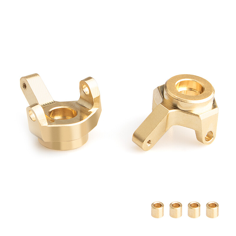 あさしん KYXAxial SCX24 Deadbolt AXI90081 Brass Steering Knuckle set 7g