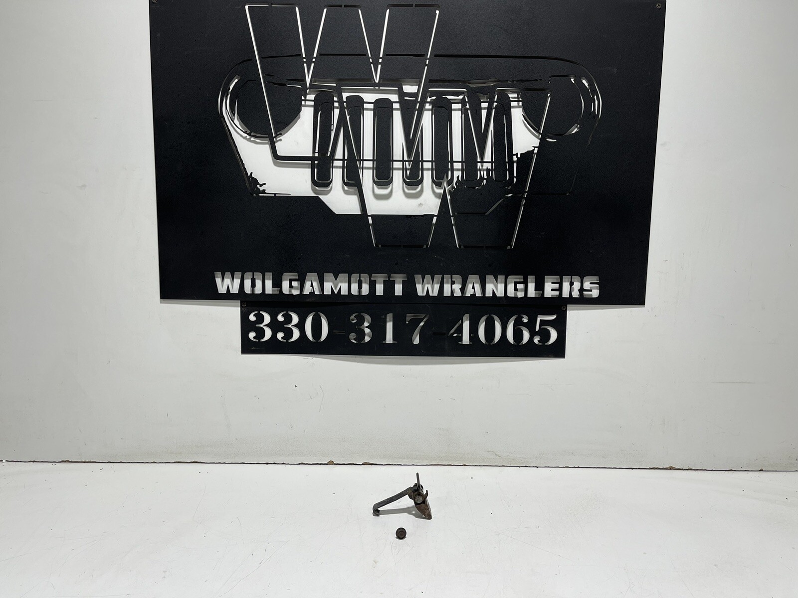 97-06 Jeep Wrangler TJ Grille Hood Safety Secondary Catch Latch CC 39
