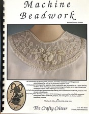 Machine Beadwork by The Crafty Critter Marilyn Allen 1996 Spiral Bound
