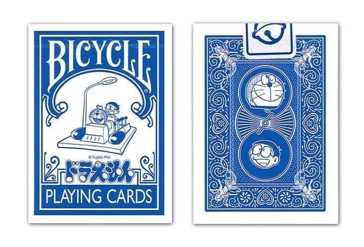 Bicycle doraemon playing cards clearance