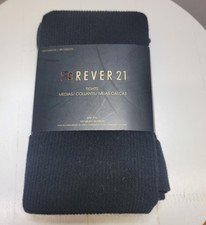 NEW Forever 21 Hosiery Tights Black Size S/M Small/Medium