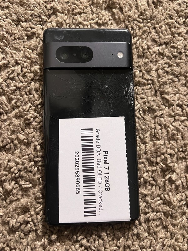 Google Pixel 7 - 128 GB - Obsidian (Verizon) - READ DESCRIPTION!
