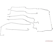 JEGS 636167 Complete Brake Line Set 2005-2008 Cadillac STS Stainless
