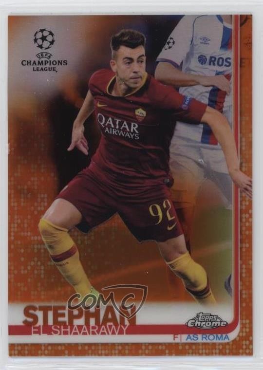 2018 Chrome UEFA Champions League 14/25 Stephan el-Shaarawy El Shaarawy #95 13iq