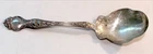 Vintage Sterling Wallace Sons Violet Spoon Scallop Bowl 43g 7 1/4"