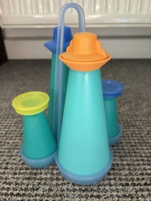 Tupperware Junge Welle Salz/Pfeffer u. Essig/Öl Top