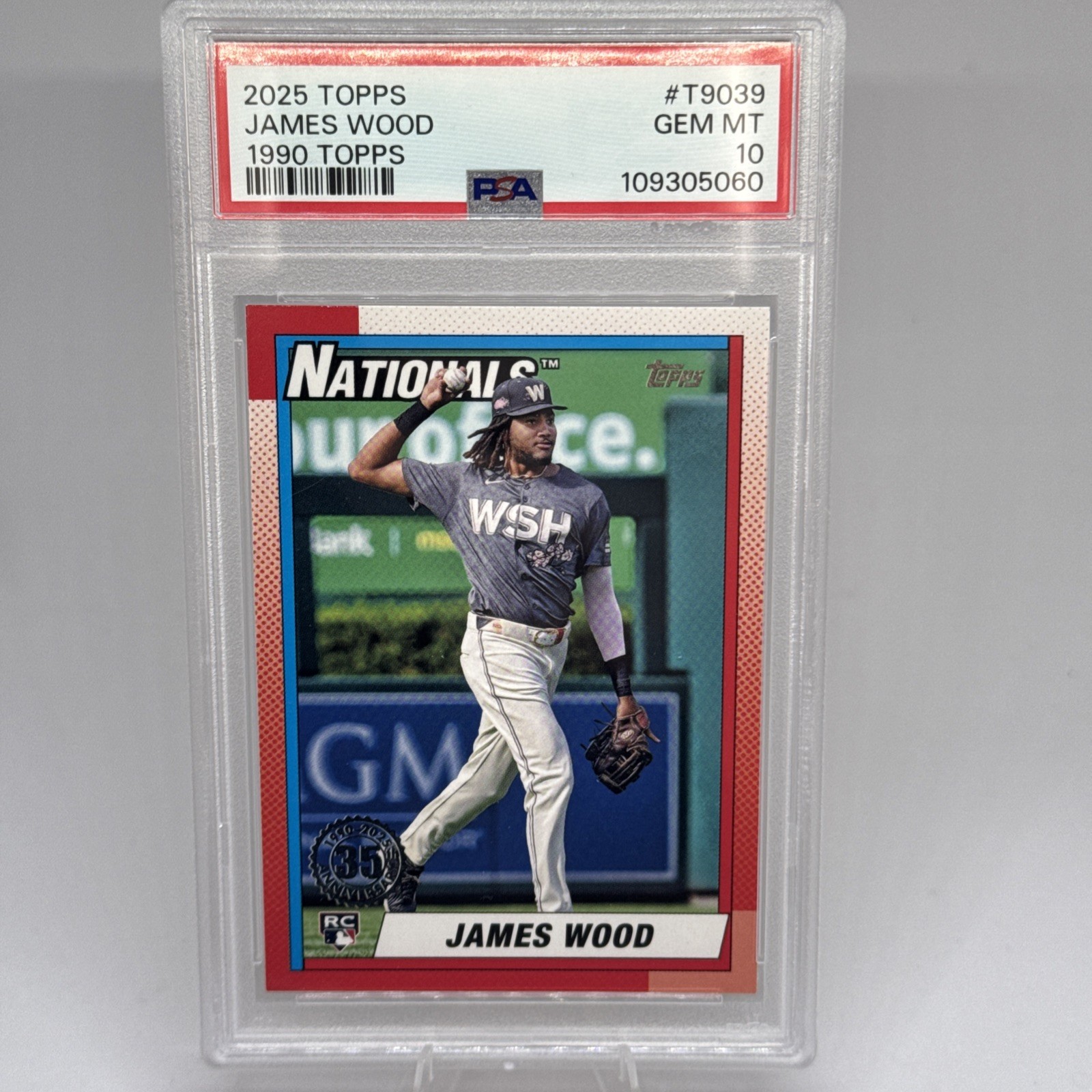 topps tokyo series James Wood HL-12 RC topps tokyo series James Wood HL-12 RC