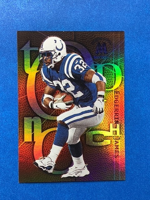 2000 Skybox Molten Metal #10 Edgerrin James Top Notch Insert - Colts