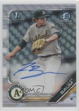 2019 Bowman Draft Chrome Pick Refractor 355/499 Tyler Baum #CDA-TB Auto sc2