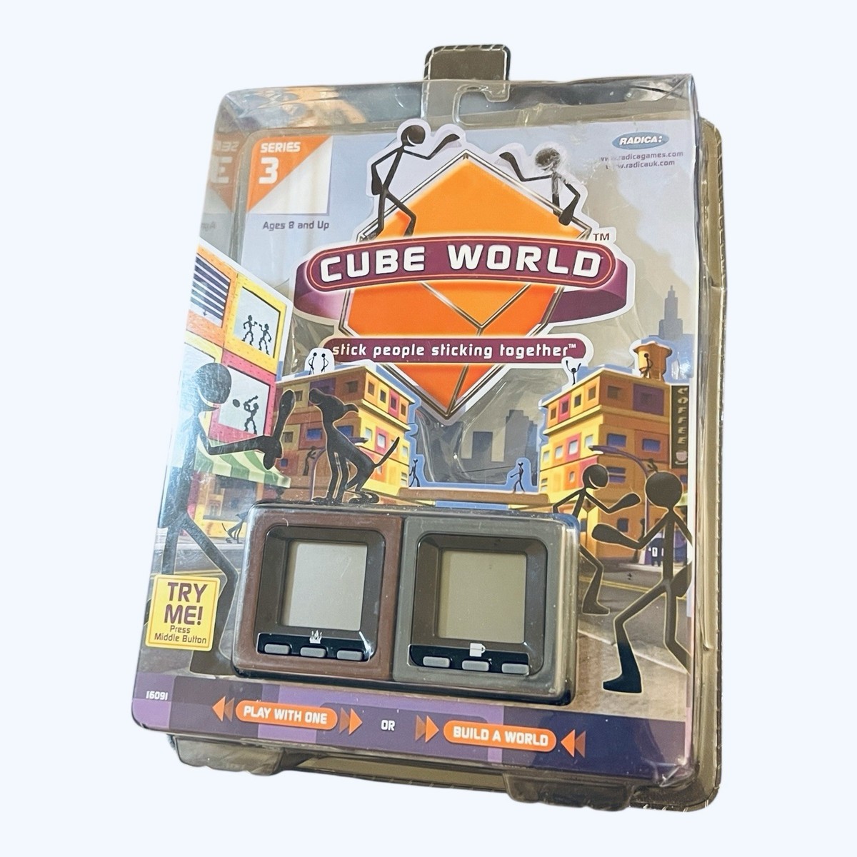 未開封 バンダイ CUBE WORLD Series3 TONER/CHIEF Radica Cube World Series 3 Sparky & Toner Set Sealed 2006 See