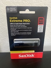 SanDisk 512GB Extreme PRO USB 3.2 Solid State Flash Drive - SDCZ880-512G-G46