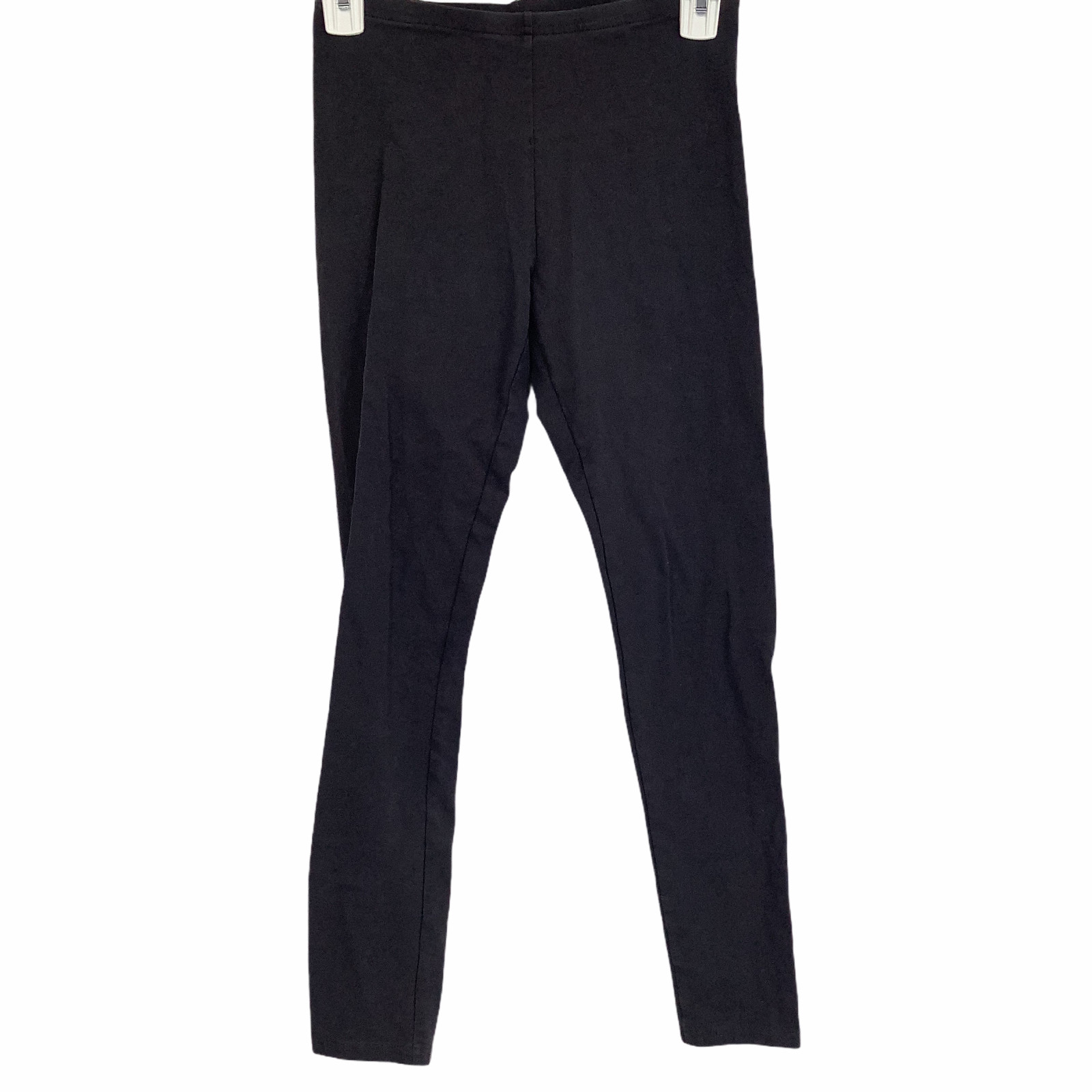 Maison Jules Solid Black Fitted Athletic Leggings… - image 2