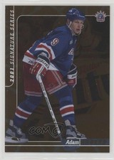 2000-01 ITG Be A Player Signature Series Bronze Adam Graves #37 09kf