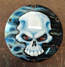 Harley Davidson 6 hole derby cover custom painted fits Sportster 2004-up