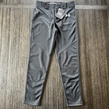 Under Armour Youth Medium Black Utility Baseball Pants NEW Tapered Fit Loose