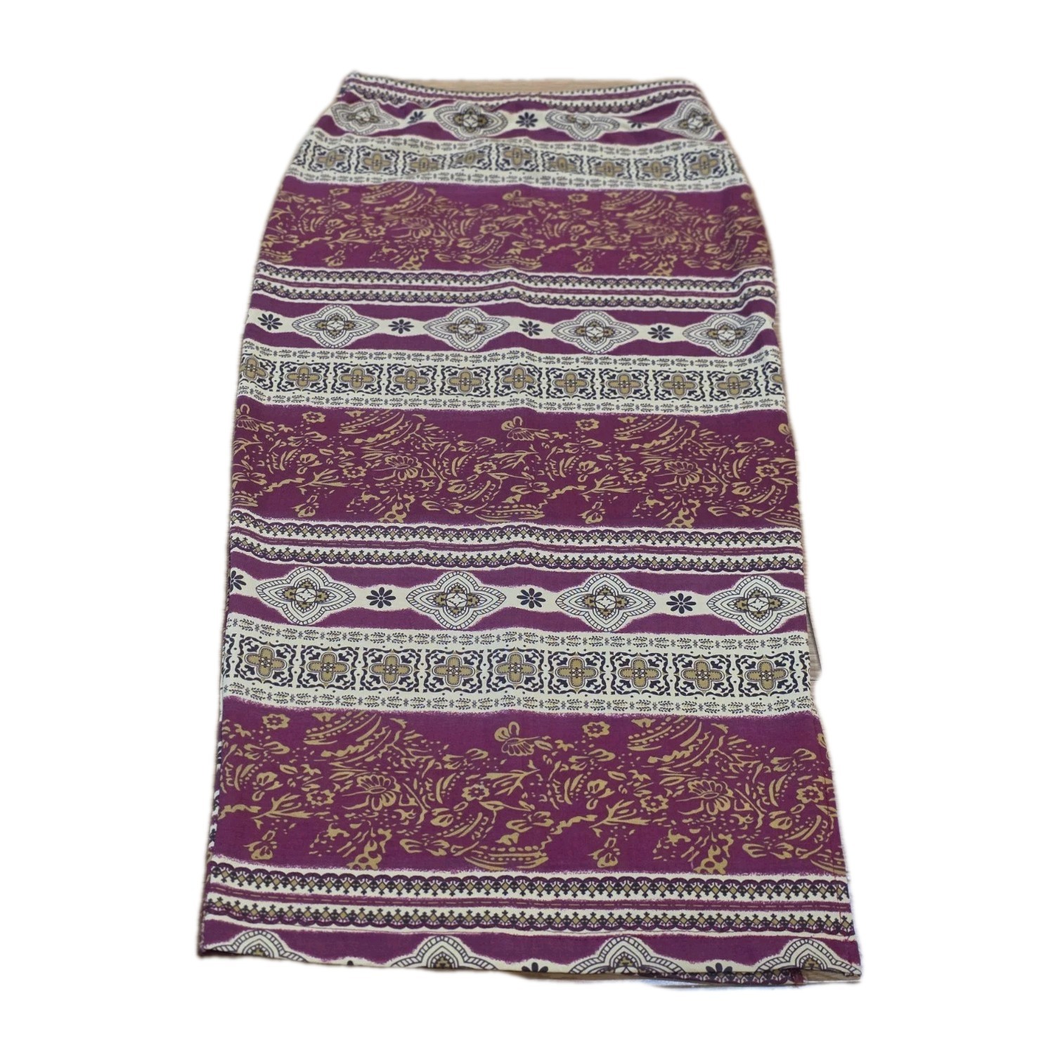 XS Poly-Spandex Split Skirt Made in USA - Style 5586 Cut 576-image