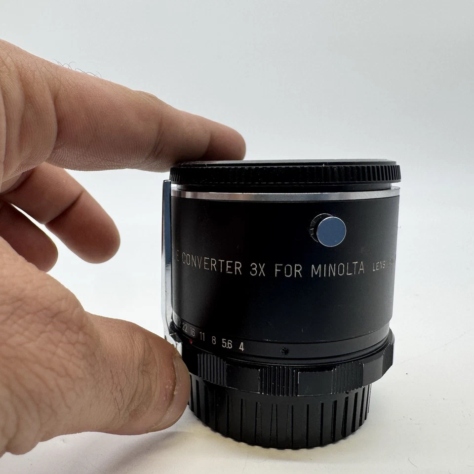 Bower 3x Auto Converter For Minolta SR MC MD Mount - Made In Japan - Vintage - Image 2 of 4