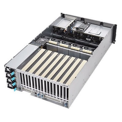 ASUS ESC8000A-E11 8GPU Server  Support 2x AMD EPYC 7002/ 7003 +4x 3000W PSU