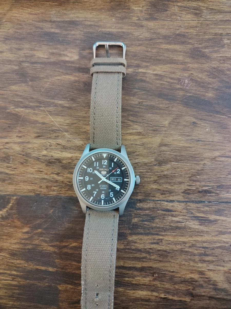 Preços baixos em Seiko 5 relógios mecânicos automáticos com 23