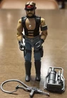 Vintage 1985 GI Joe Torch Figure Dreadnok Enemy 100% Complete