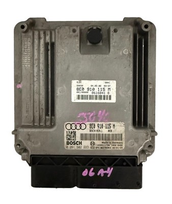 2006 AUDI A4 2.0L QUATRRO ECM ECU ELECTRONIC CONTROL MODULE OEM 8E0910115M